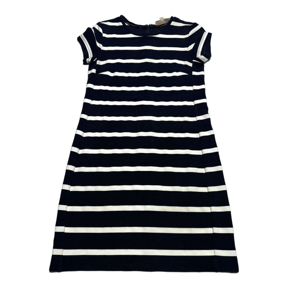 Loft Blue and White Striped Dress Size XS